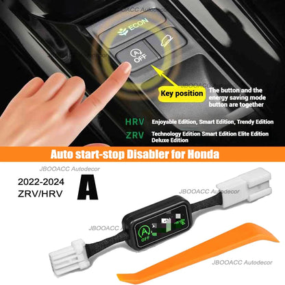 Auto Start Stop Off For Honda 10th Generation Accord Civic HRV URV CRV ZRV Inspire Breeze Crider Envix Auto Start-stop Disabler