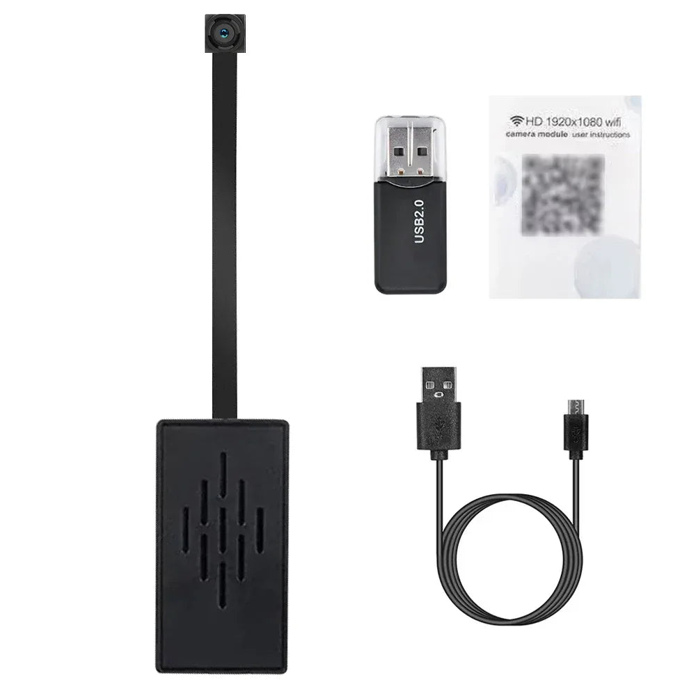 Mini Camera 1080P HD WiFi Camcorder DIY Portable Wireless Module Video Recorder Motion Detection P2P Camera Support Remote View