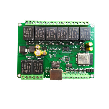 Ethernet Relay Board 16 32 Channel ESP32 WIFI MQTT Home Assistant Domoticz OpenHAB Digital Input Smart Switch