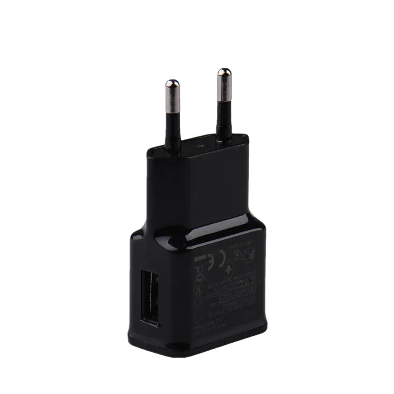 5V 2A USB Charger Travel Wall Charging Head Mobile Phone Dual USB Charger AC Adapter Portable EU Plug For iPhone Xiaomi Samsung