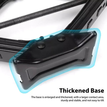 2T/3T Car Scissor Jack Auto Emergency Crank Lift Stand Labor-Saving Repair & Tire Replacement Tool with Wrench for SUV Vehicles