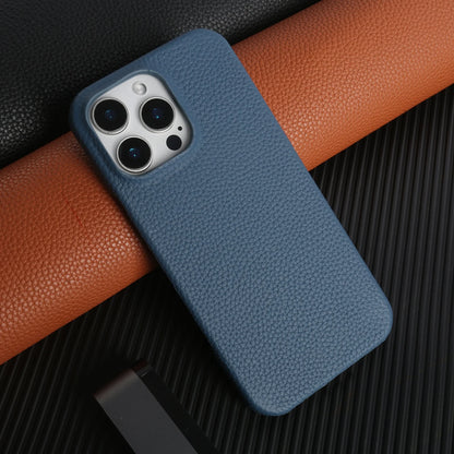 Premium Magnetic Genuine Leather Case For iphone 16 Pro Max 15 14 13 12 11 Wireless Charge Magnet Magsafe Cover Shockproof Coque