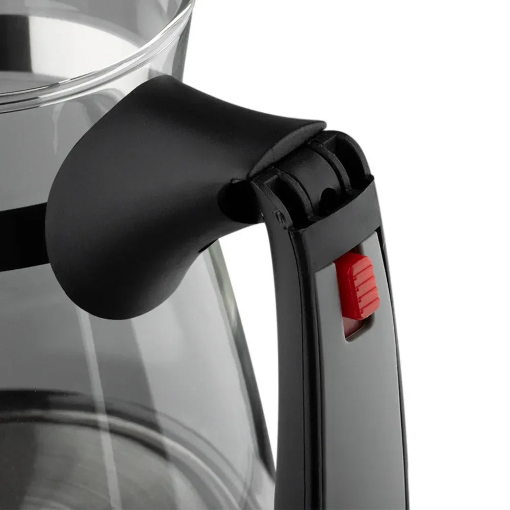 600W Electric Coffee Maker Turkey Coffee Pot Glass Italian Mocha Pot Greek Turkish Coffee Machine Easy for Household Office Gift