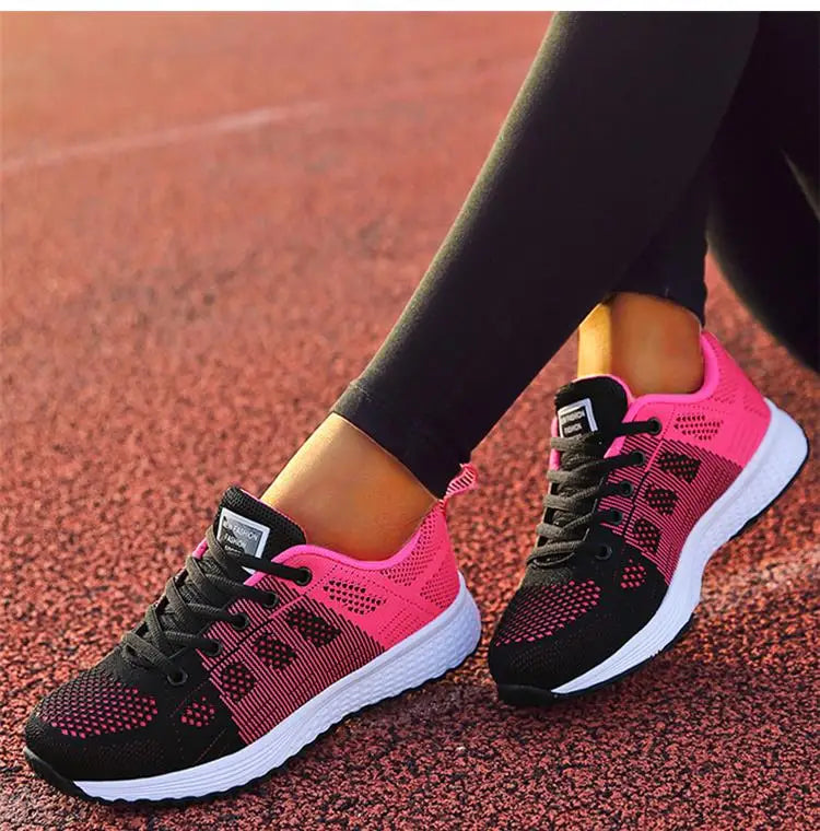 Women Sneaker Shoes Fashion Lace Up Women Sport Sneaker Plus Size Women's Sports Shoes Elegant Footwear Shoes For Ladies