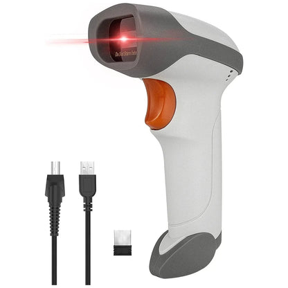 NETUM L8BL-W Wired 2D Barcode Scanner and L8BL-B Blueooth Wireless QR Barcode Reader PDF417 Automatic Sensing for Pos Scanning