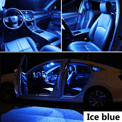 ZITWO LED Interior Foot Dome Map Light Bulb Kit For VW Volkswagen Polo 6R 6C 9N 6N AW1 1994- 2020 2021 2022 2023 Car Accessories