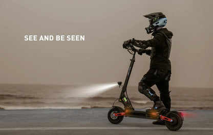 JOYOR T10 Adult Electric Scooter 1000W*2 Motor 60V18AH Battery Off-Road Escooter 10" Off-Road Tire Foldable E-Scooter