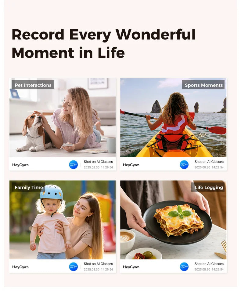 Lunettes connectées 2026 pour femmes, batterie externe 3600 mAh, caméra 800 W, traduction de plus de 120 langues, enregistrement vidéo, lecteur de musique, lunettes pour hommes