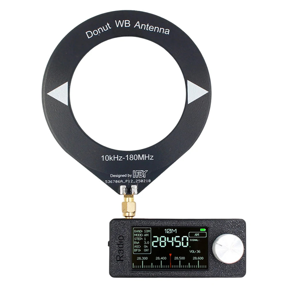 SI4732 0.5-108mhz Portable Radio 1.9inch IPS Screen Pocket Mini Radio LSB USB AM FM FM/AM Radio HF SW MW VHF Radio