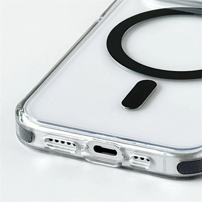 Flip Camera Lens Holder For Magnetic Magsafe Case For iPhone 17Pro 16 16Pro 17 17Pro max Transparent Protective Phone Cover