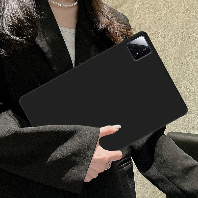Tablet Case For Xiaomi Pad 6S Pro 12.4'' 2024 Slim Soft TPU Protective Back Cover For Xiaomi Pad 6 Pro 2023 Mi Pad 5/6 Pro 11''