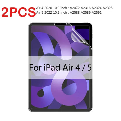 2PCS Matte Like Paper Film Screen Protector for IPad A16 11th Pro 13 12.9 11 2025 M5 M4 Air 4 5 3 10th 9th 8th 7 Mini 6 7 Screen