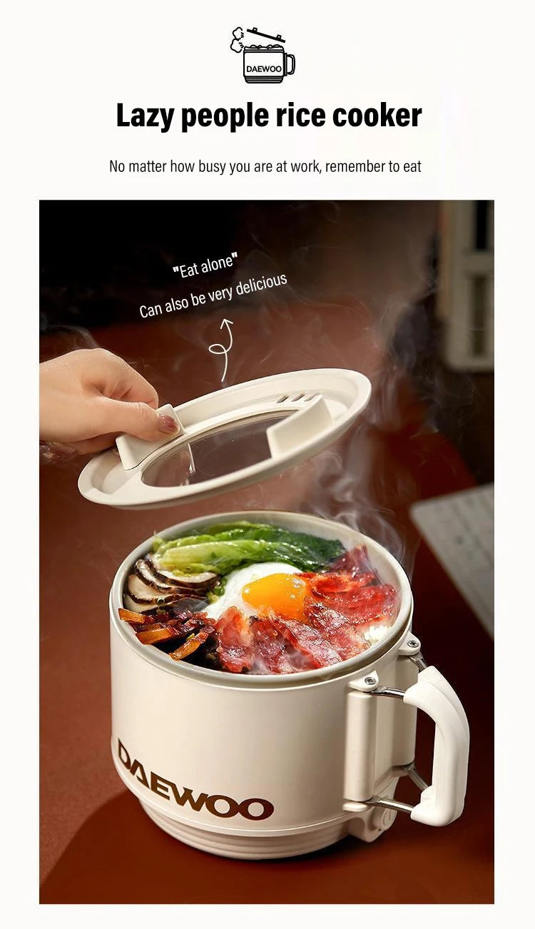 Multifunctional Electric Cooker Handle Foldable Electric Cooker
