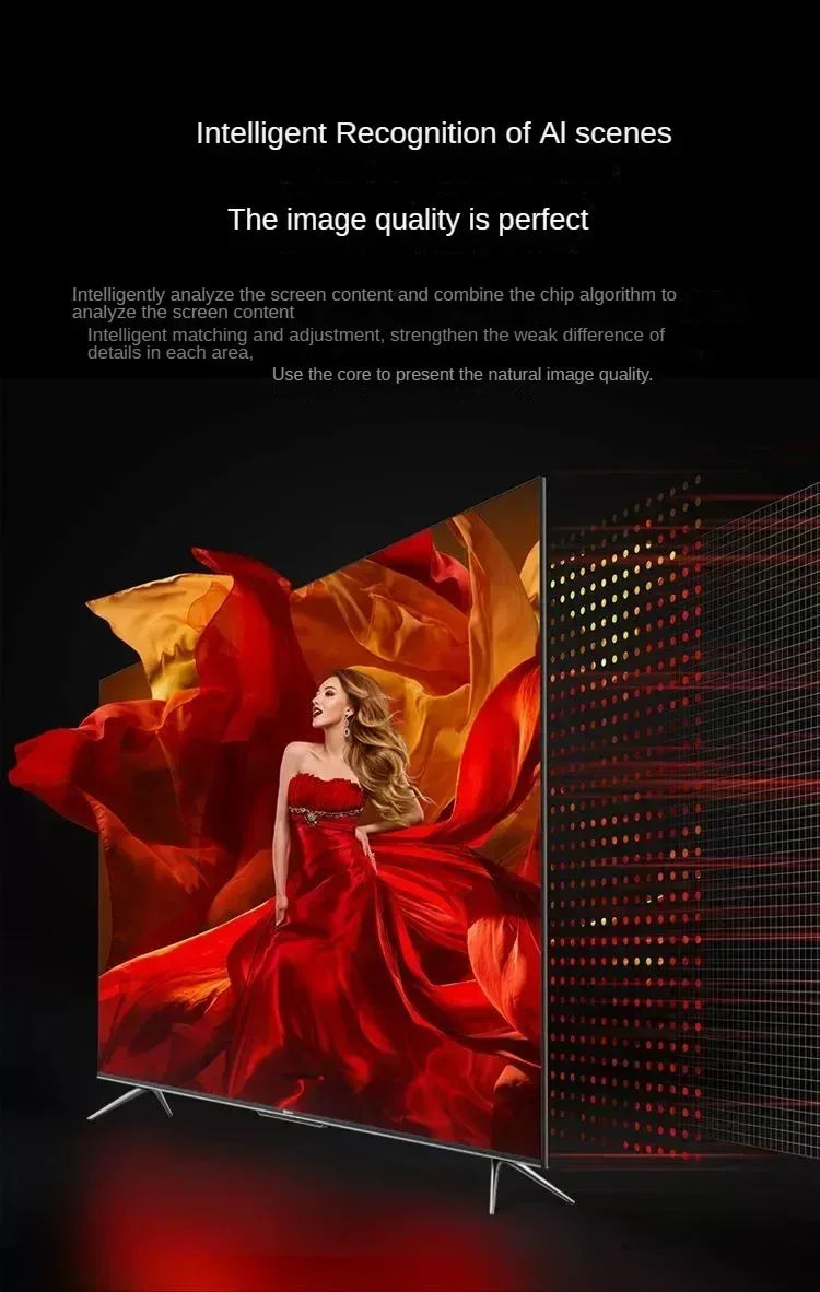 New 55 Curved TV 4K Ultra High Definition LED TV Wifi USB Video Fashion Design 55 Inch TV 4K
