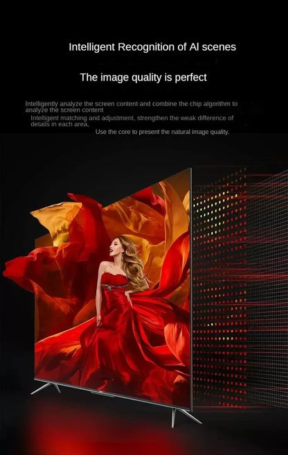 New 55 Curved TV 4K Ultra High Definition LED TV Wifi USB Video Fashion Design 55 Inch TV 4K