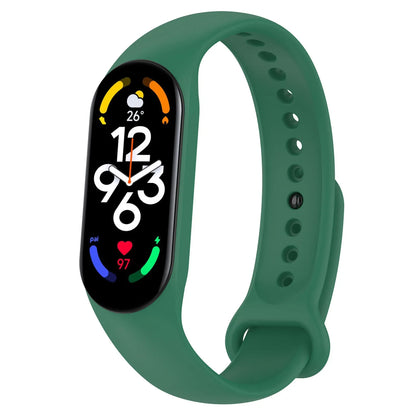 NEW 2022 Watch Strap for Xiaomi Mi Band 7 Wristband Silicone Bracelet Wrist Straps MiBand band7 Smartwatch Accessories