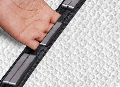 Winter magnetic cotton door curtain, thickened, warm, windproof, partition curtain, soundproof, cold proof, blackout curtain