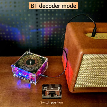 Mini Tesla Coil with Bluetooth Music Sync Adjustable Arc Length Touchable Safe Low-Voltage Design RGB Light Show