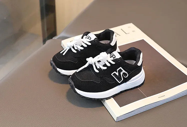 Baby Kid's Spring and Autumn All-match Trend Sneaker Toddler Boy's and Girl's Mesh Upper Breathable Casual Outdoor Walking Shoes