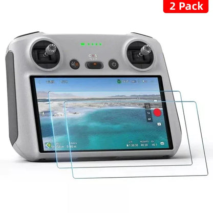 1-3Pcs Tempered Glass For DJI Mini 3 4 5 PRO RC RC2 Remote Controller Screen Protector Scratch-Proof Film For DJI RC Accessories