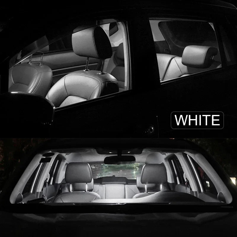 BADEYA 10Pcs Canbus LED Interior Map Dome Trunk Lights Kit For Nissan NV350 2012 2013 2014 2015 2016 2017 Car Led Bulbs No Error