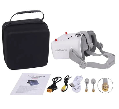008D PRO Fpv Goggles For 5.8ghz Elrs 4.3inch Analog Fpv Goggles For Fpv Goggle Headstrap