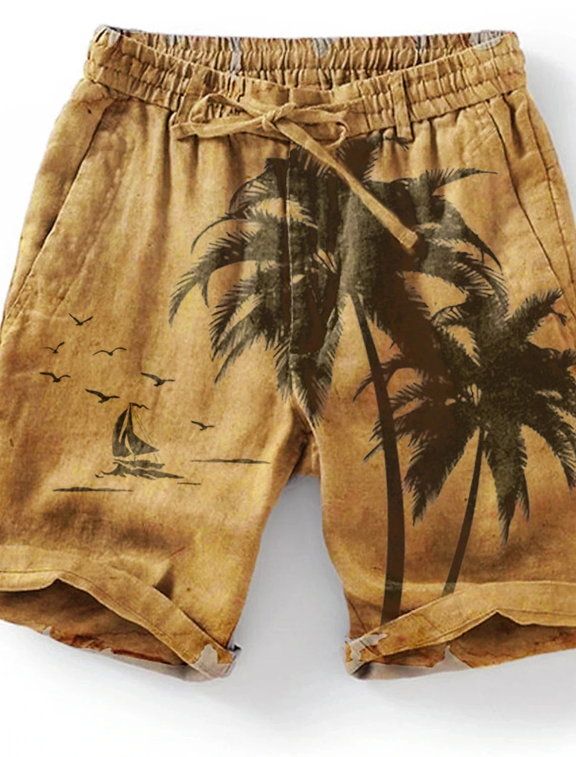 Men's Beach Pants Compass 3D Printed Shorts Men's Summer Breathable Shorts Fitness Street Shorts Men's Ropa Hombre