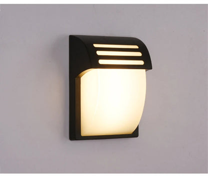 Outdoor LED Wall Lamp E27 IP65 Waterproof Aluminum Garden Porch Light 110V 220V Exterior Decor Sconce Street Lighting Fixture