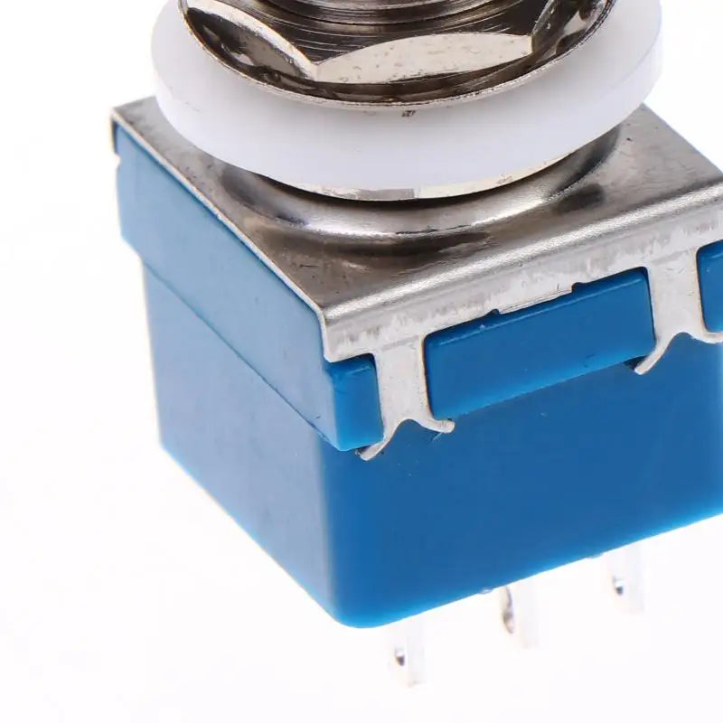 NEW 1/3Pcs Button Direct Conversion Switch 9 Pin 3PDT Latching Guitar Switch Guitar Effects Pedal Box Stomp Foot True Bypass