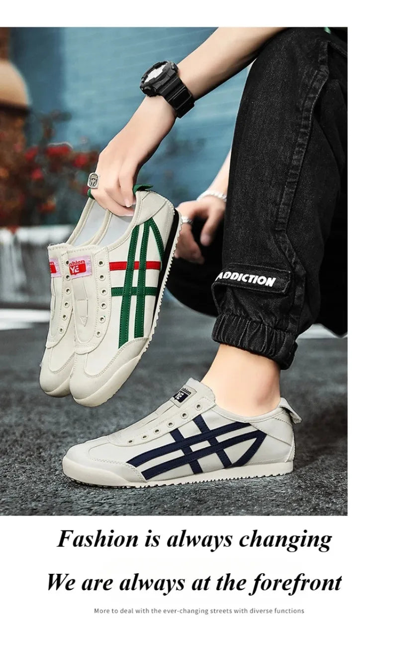 Кроссовки Мужские Men's Shoes Fashion Outdoor Casual Footwear Light Walking Flats Men's Sneakers Lace Up Flats Zapatillas Hombre
