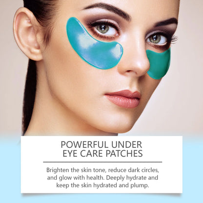 Retinol Eye Mask Patches Firming Eye Bags Anti Dark Circles Soothing Fine Lines Anti-Aging Under Eye Hydrating Eye Care 60PCS