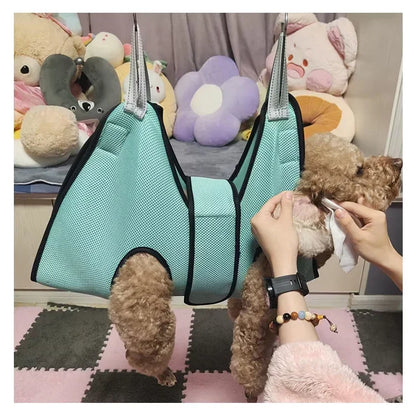 Pet Grooming Hammock Cat Dog Nail Clipper Fixer Teddy Hook Type Feeding Anti-scratch Artifact Cat Hammock