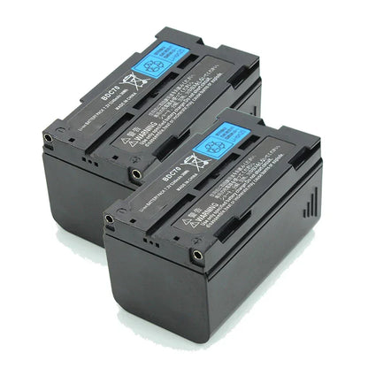2pcs Battery BDC70 Compatible with Sokia CX101/102 FX DX Series Total Station - Brand new and High quality