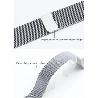Milanese Strap For Garmin Vivoactive 6 5 4 4s 3 Venu 2 2Plus 2s 3 3s Venu4 SQ 2 Music 18 20 22mm Stainless Steel SmartWatch Band