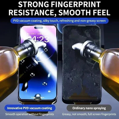 5pcs HD Tempered Glass Screen Protectors for iPhone 17 16 Pro Max XR XS 15 14 11 12 13 mini Scratch-Proof Dust-Free Installation