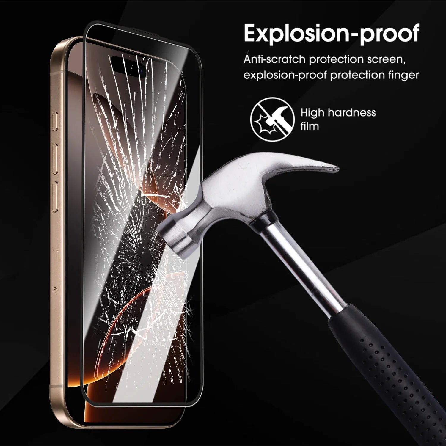 For IPhone 17 ProMax/17 Pro/17 Air Easy To Install Tempered Glass Screen Protectors HD Clear Films for IPhone 17 17Pro 17Air by PDG ibma