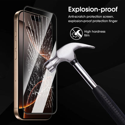 For IPhone 17 ProMax/17 Pro/17 Air Easy To Install Tempered Glass Screen Protectors HD Clear Films for IPhone 17 17Pro 17Air by PDG ibma