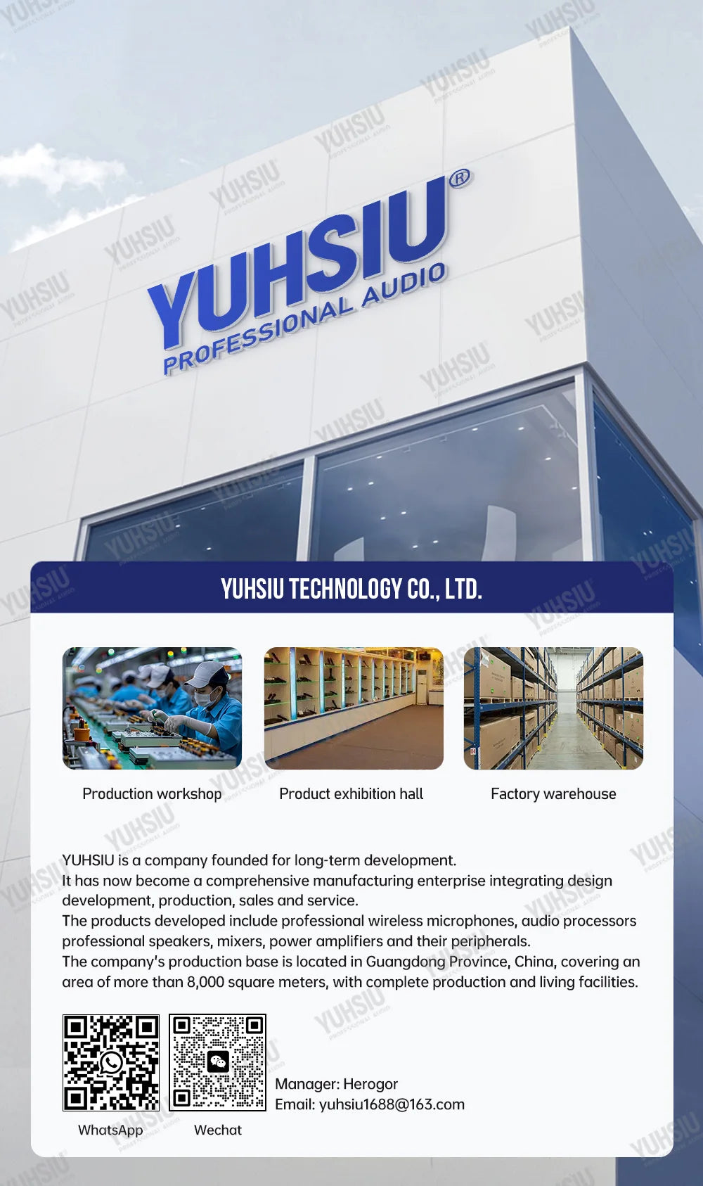 YUHSIU Professional UHF Wireless Microphone 8 channels Handheld lavalier Headset FM Mic For stage performance Band conference