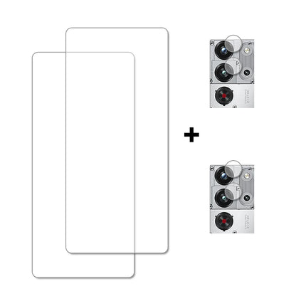 For RedMagic 10S Pro Plus Glass Screen Protector Protective Tempered Glass Phone Camera Lens Film For Nubia Red Magic 10S Pro