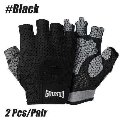 1Pair Workout Gloves Weight Lifting Gloves Palm Support Protection for Men Women,Exercise Gloves Sports for Training,Fitness,Gym