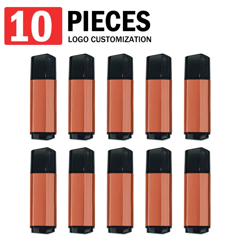10PCS/lot Pen Drive 8GB 4GB 2GB 1GB USB Flash Drive 16GB Flash Disk 128MB 256MB 512MB Memory Flash Disk 2.0 Free Custom Logo