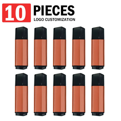 10PCS/lot Pen Drive 8GB 4GB 2GB 1GB USB Flash Drive 16GB Flash Disk 128MB 256MB 512MB Memory Flash Disk 2.0 Free Custom Logo