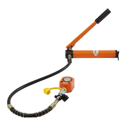 10T/20T Hydraulic Ram Cylinder Jack with CP-180 Hand Pump. Ideal for machinery & shipbuilding, offers reliable lifting.