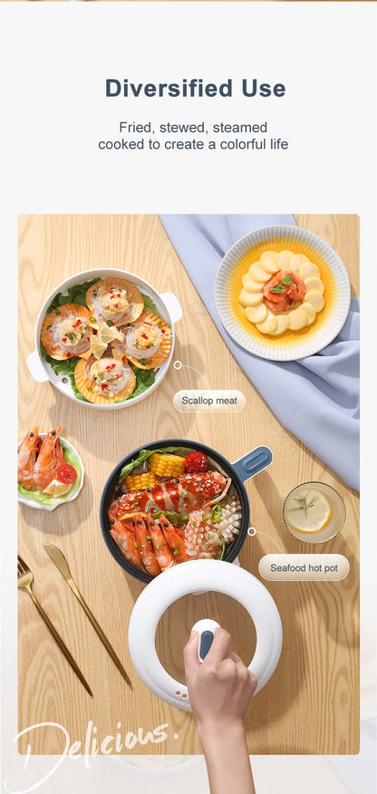 Electric Rice Cooker Single Double Layer Intelligent Automatic Home Mini  Kitchen Cooker 220V/EU Plug MultiCooker Steamed Rice P