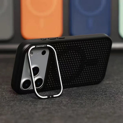 Camera mount mesh cooling case for iPhone 17 Pro Max 15 17 Pro 14 13 12 16 Pro Max For Magsafe wireless charging Shockproof cove