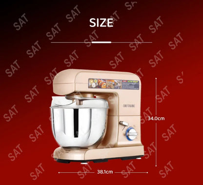 -for Kitchen Appliances 1500W 6L Cake Mixer Planetary Food Dough Mixer Machine Stand Mixer