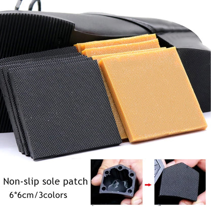 2pcs Repair Material Shoe Repair Wear-resistant DIY Soles Replacement High Heel Accessories Anti-slip Rubber Sole Protector