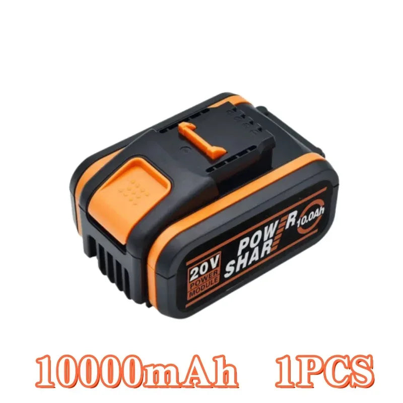 Pour Worx WA3551 4.0-10Ah batterie 20V batterie pour outil électrique sans fil WA3572 WA3553 WX390 batterie de rechange🛒