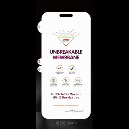 2pcs/set HD Matte Transparent Soft Hydrogel Film Screen Protector for iPhone 17 Air Pro Max Front Back UNBreakable Membrane Film