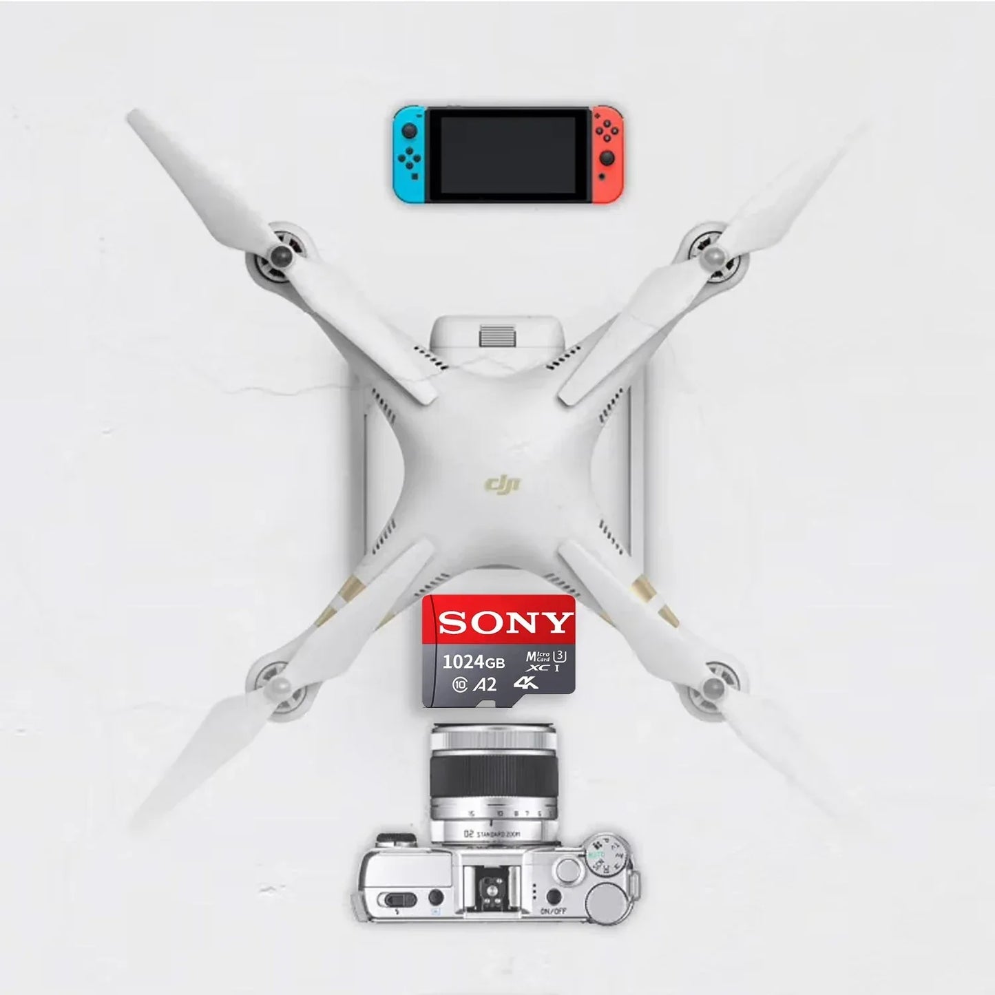SONY SD Memory Card Extreme Micro Mini SD Card 1TB 512GB128GB 256GB 32GB 64GB U3 A2 TF Flash Cards for Xiaomi Phone Camera PC